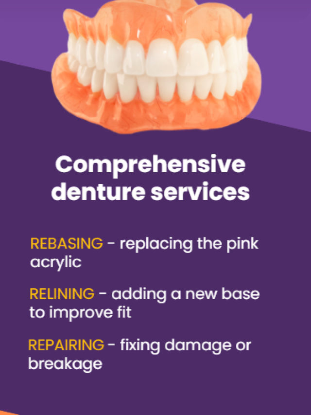 Comprehensive denture services